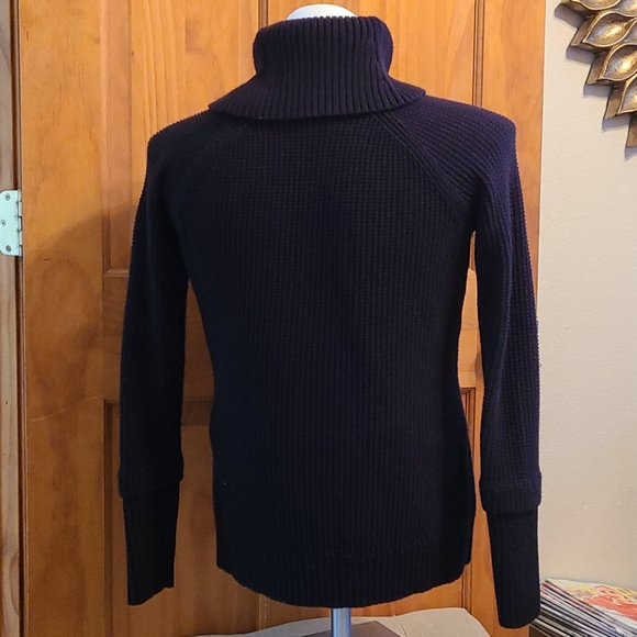 Calvin Klein Cable Knit Turtleneck Sweater - Picture 3 of 7
